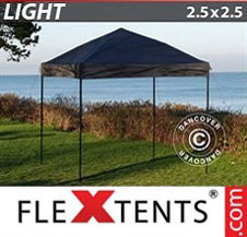 Pop up Canopy FleXtents Light 2.5x2.5 m Black