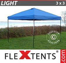 Pop up Canopy FleXtents Light 3x3m Blue