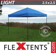 Pop up Canopy FleXtents Light 2.5x2.5 m Blue