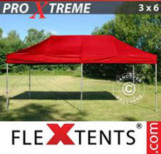 Pop up Canopy FleXtents Pro Xtreme 3x6 m Red