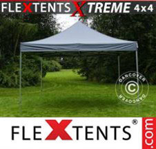 Pop up Canopy FleXtents Pro Xtreme 4x4 m Grey