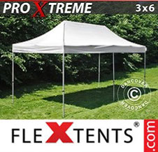 Pop up Canopy FleXtents Pro Xtreme 3x6 m White