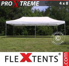 Pop up Canopy FleXtents Pro Xtreme 4x8 m White